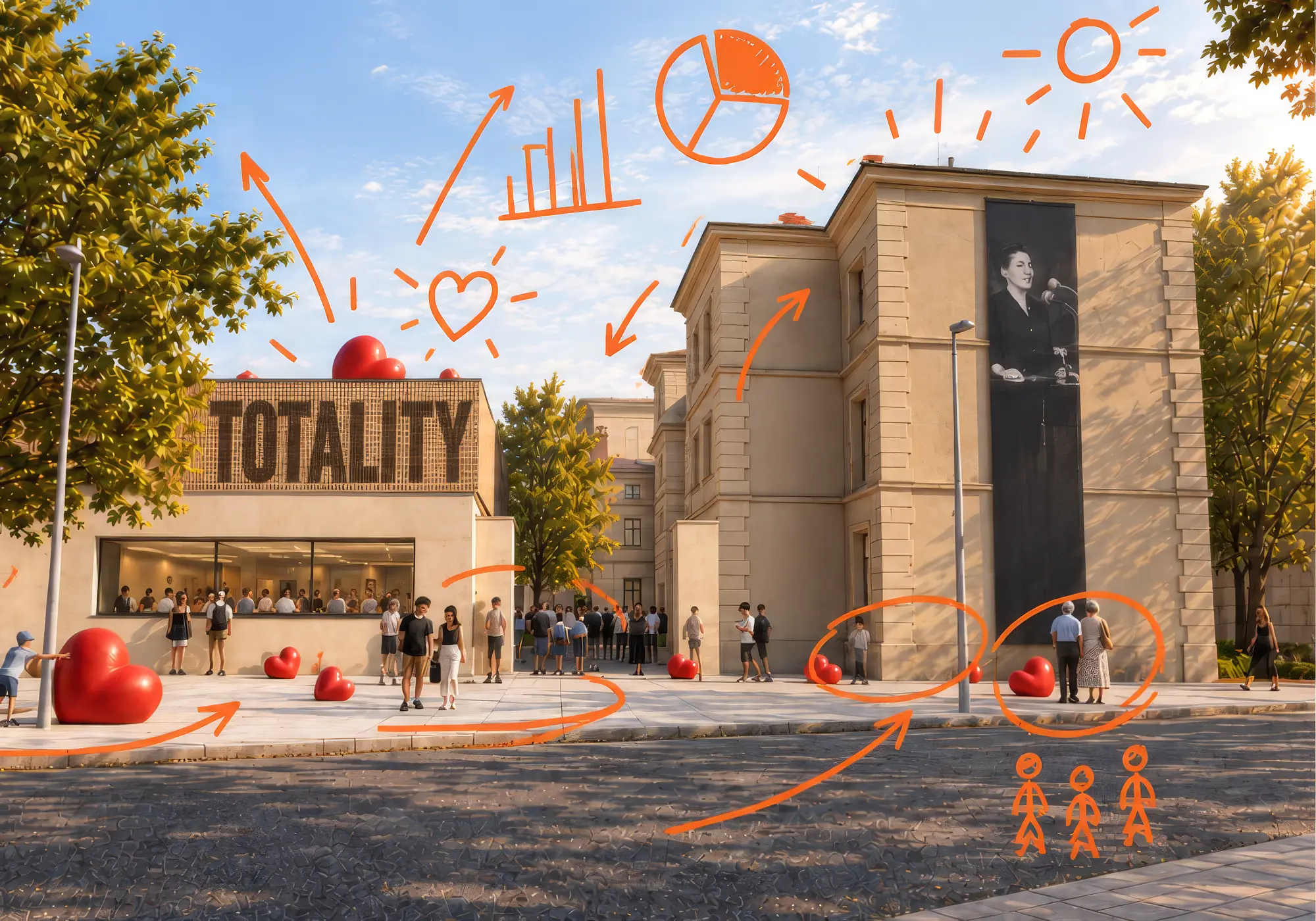 The proposed Museum of Totalitarianism — after transformation