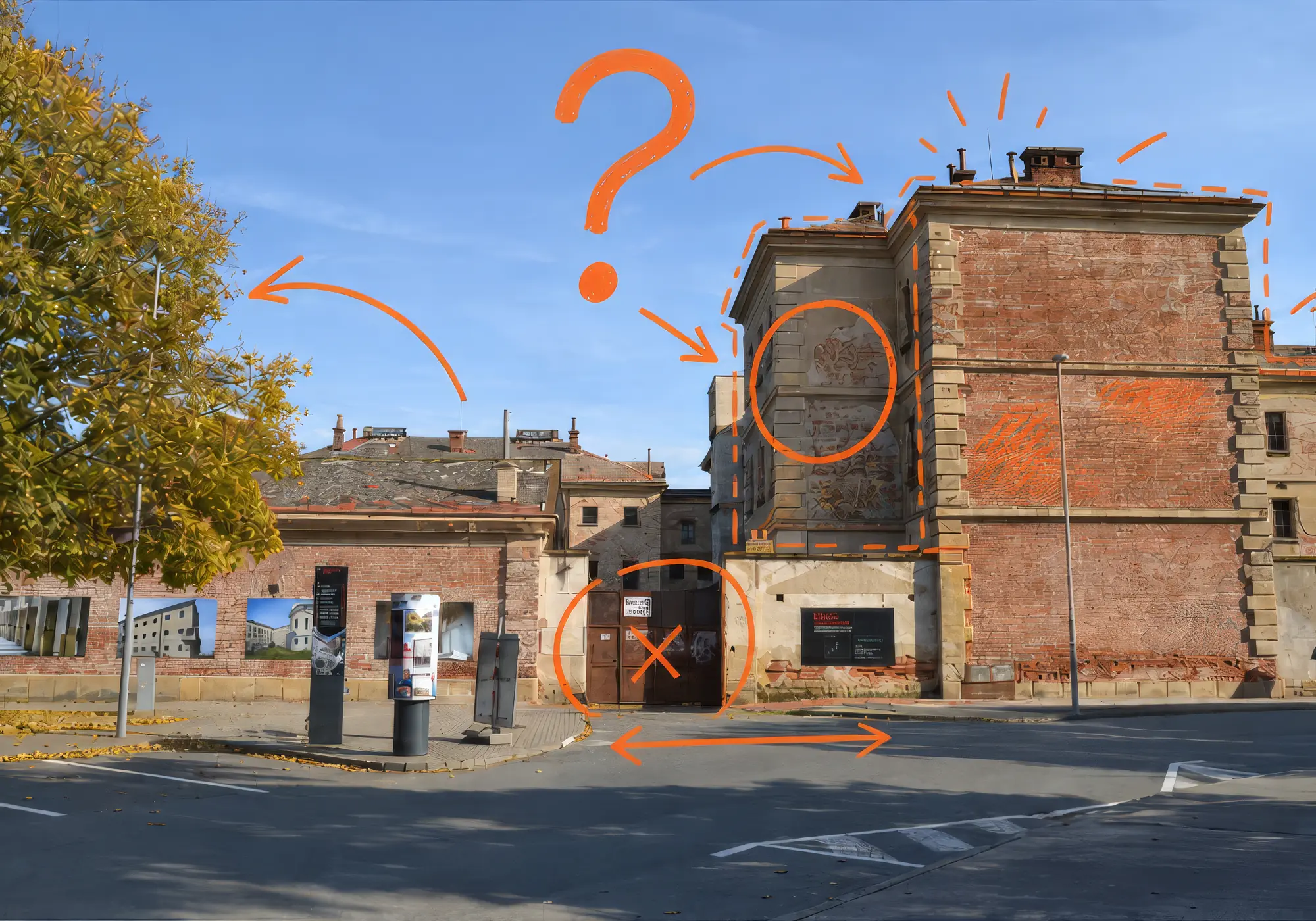 The prison in Uherské Hradiště — before transformation