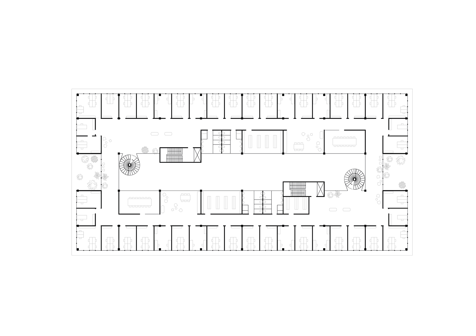 Second floor plan